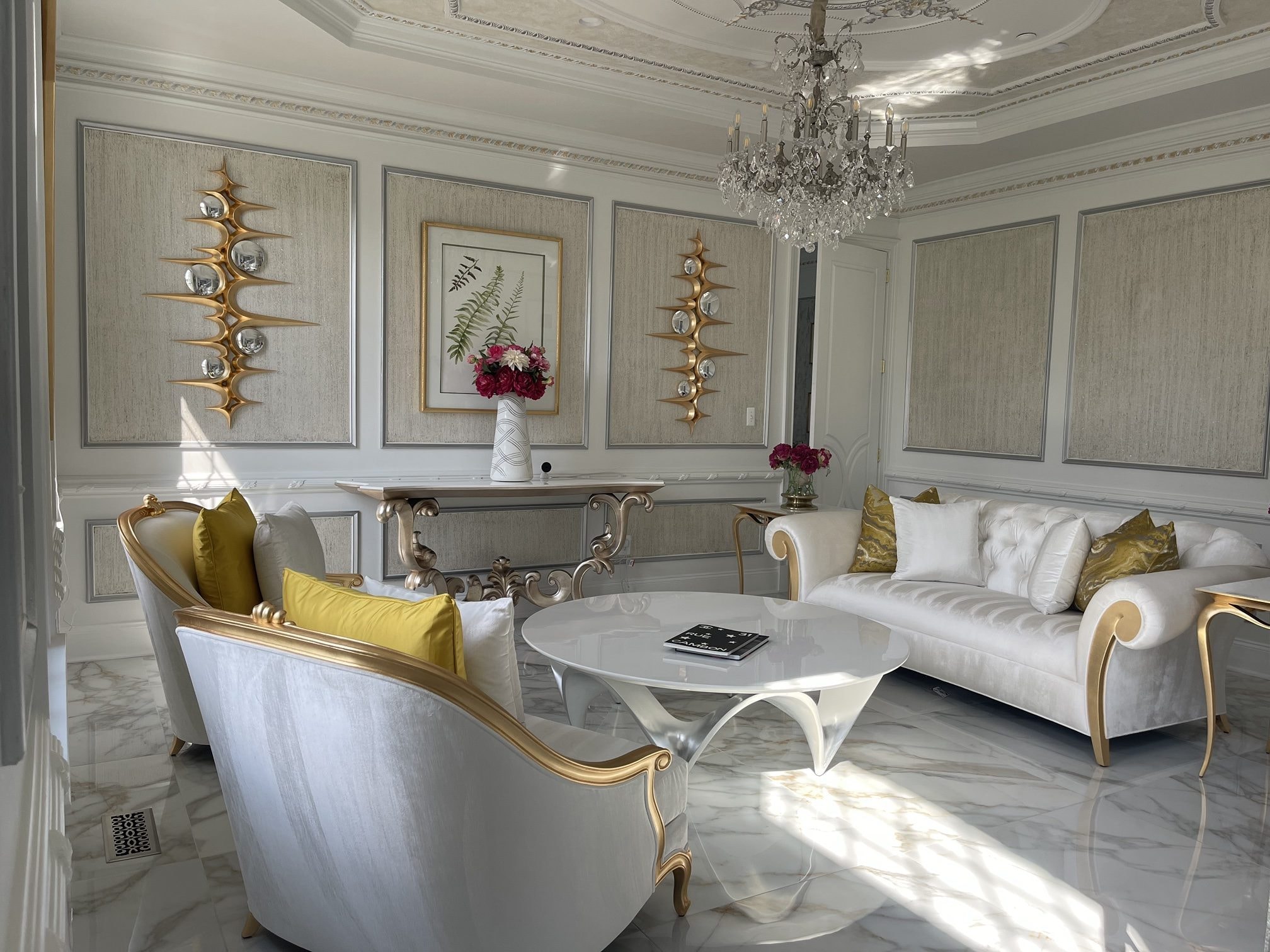 The gold parlor