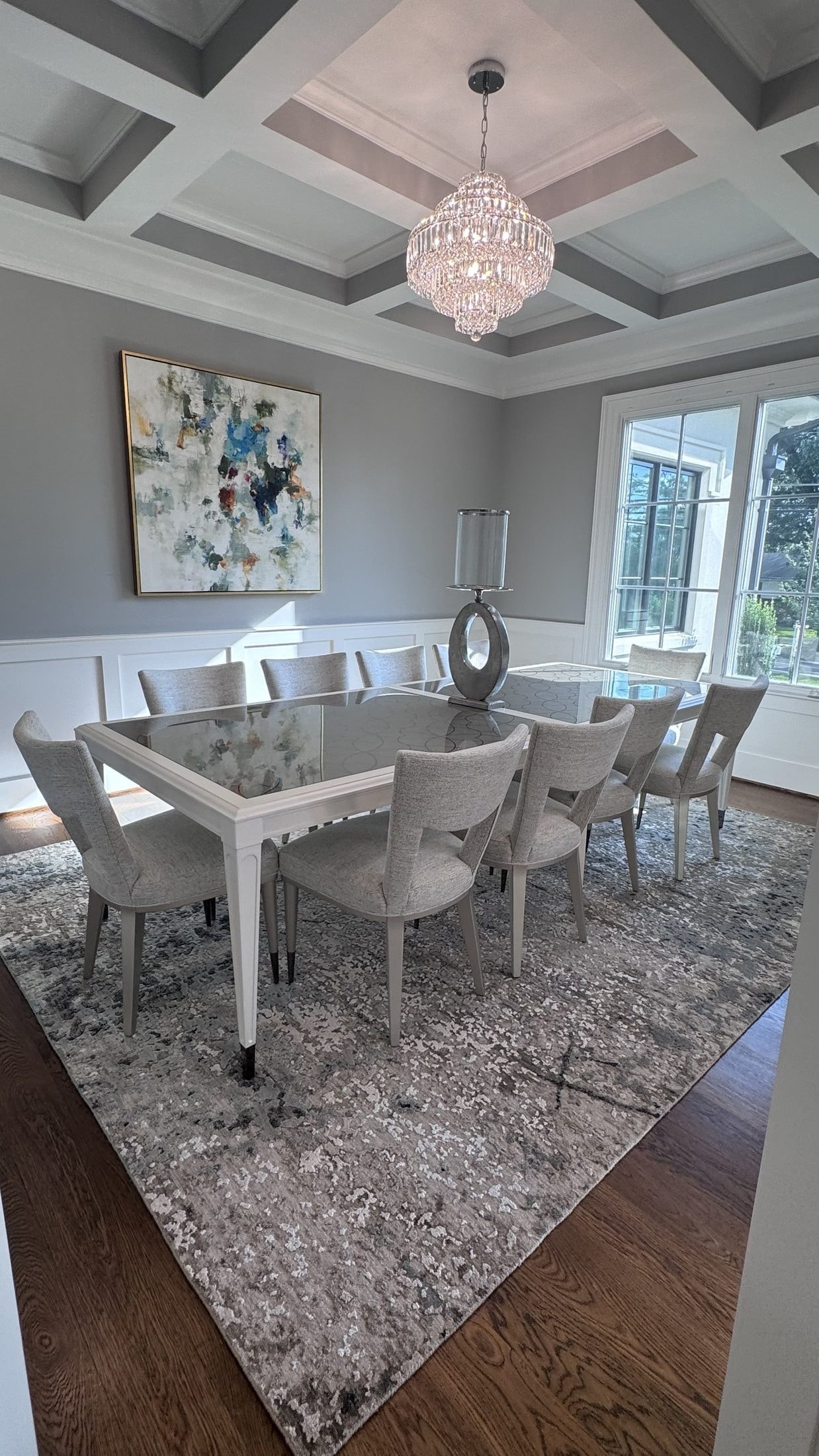 Coffered dining